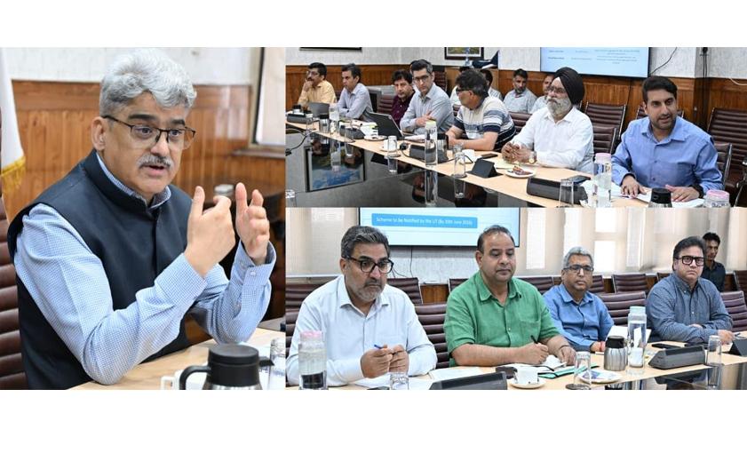 CS reviews preparedness for rollout of VB-G RAM G across Jammu and Kashmir