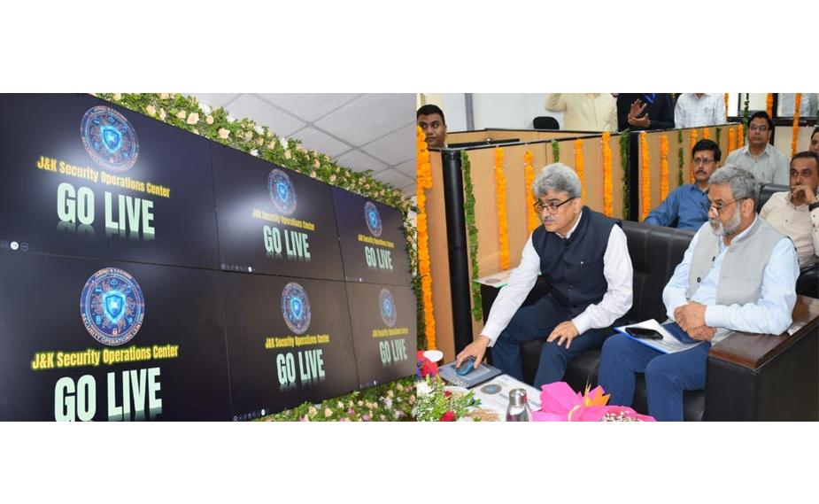CS inaugurates SOC to strengthen cyber security framework across J&K