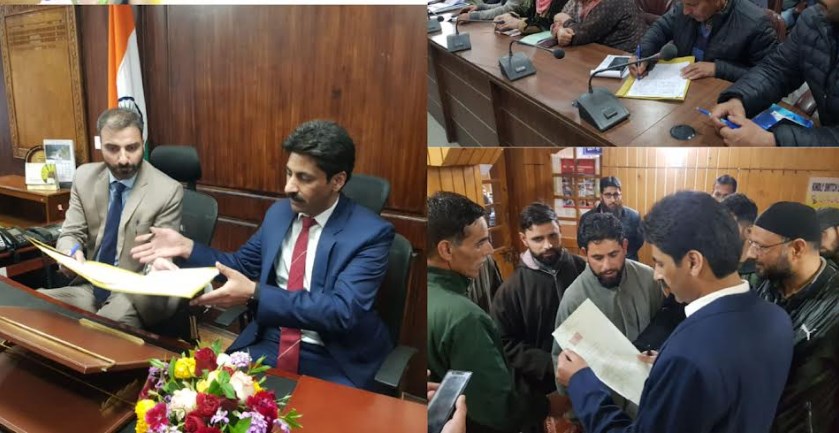 Syeed Fakhrudin Hamid assumes charge as DC Anantnag