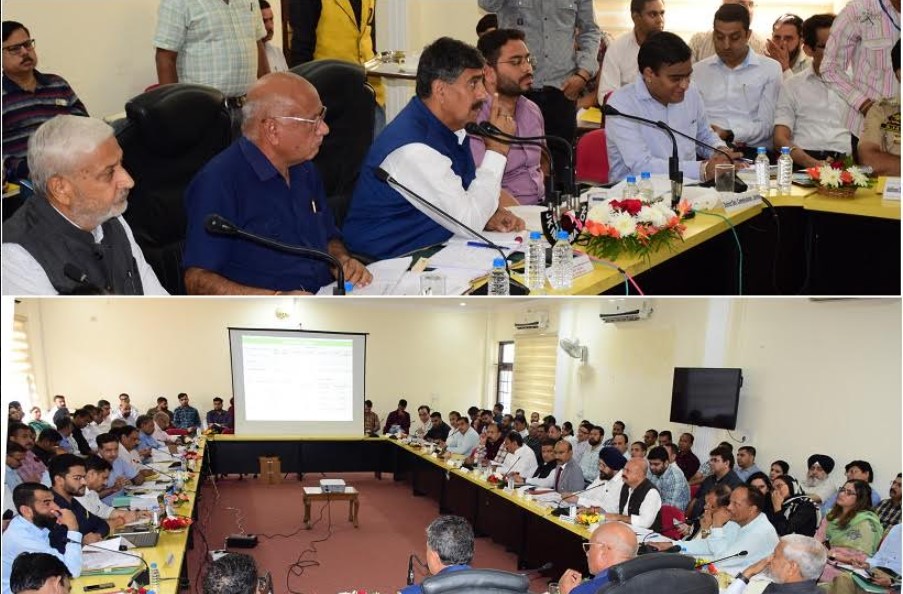 Lt Governor reviews the progress on delineation of Gair Mumkin Khads in Jammu Division