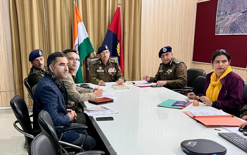 ADGP Jammu zone conducts review meeting on CCTNS implementation and performance