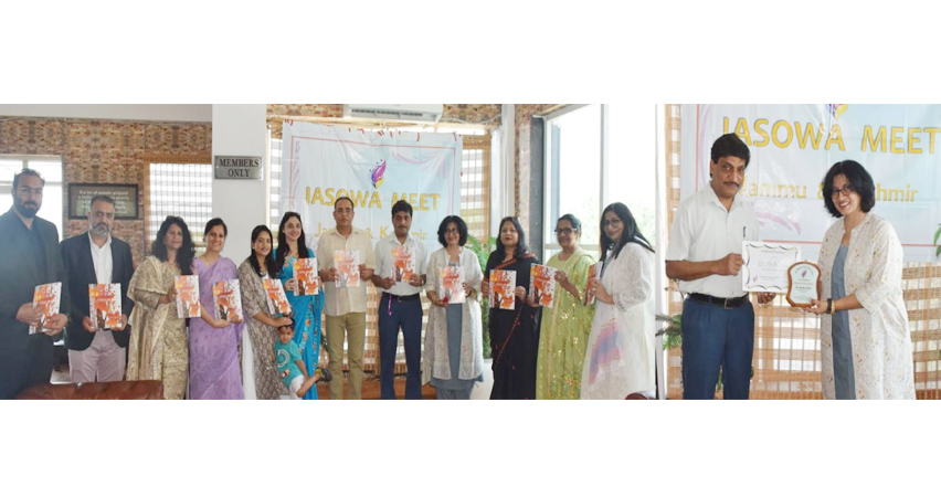 Mehta releases 2nd Edition of IASOWA's Udaan Magazine