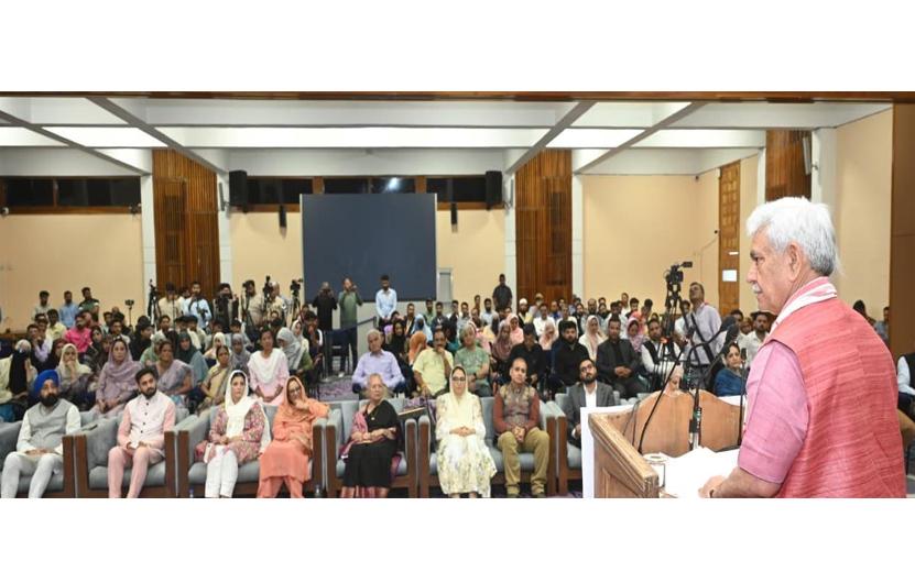 Women empowerment must be a top priority for both society & government: LG Manoj Sinha