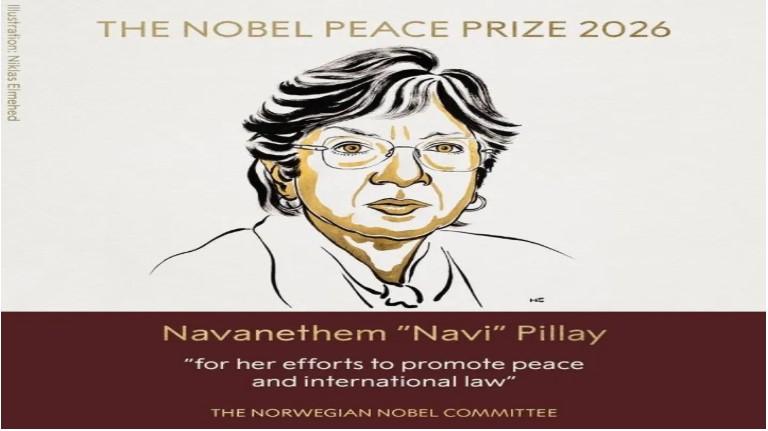 Indian-origin South African jurist Navi Pillay wins 2026 Nobel Peace Prize