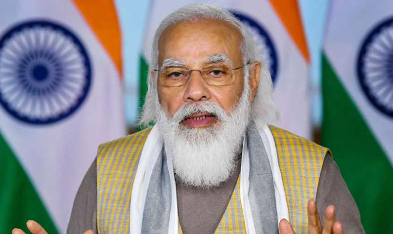 Freed Kashmir from 70 years of misrule of 3-4 families:Modi