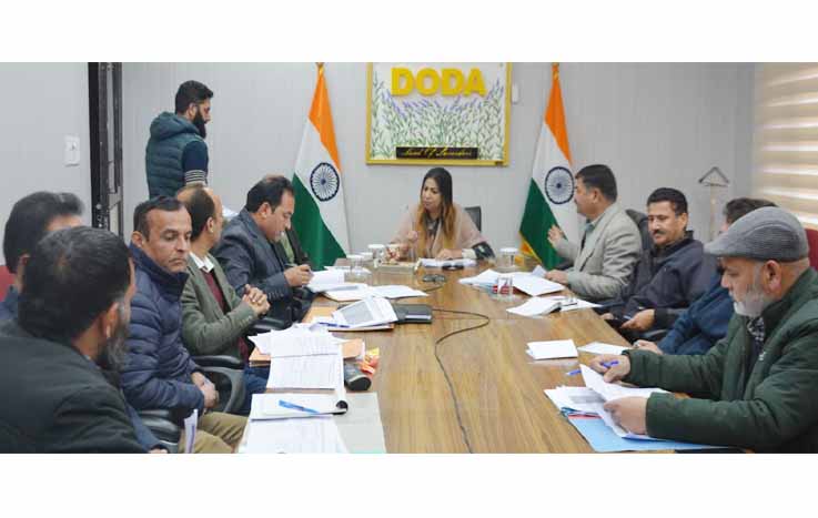 Yasha Mudgal reviews progress on HADP in Doda