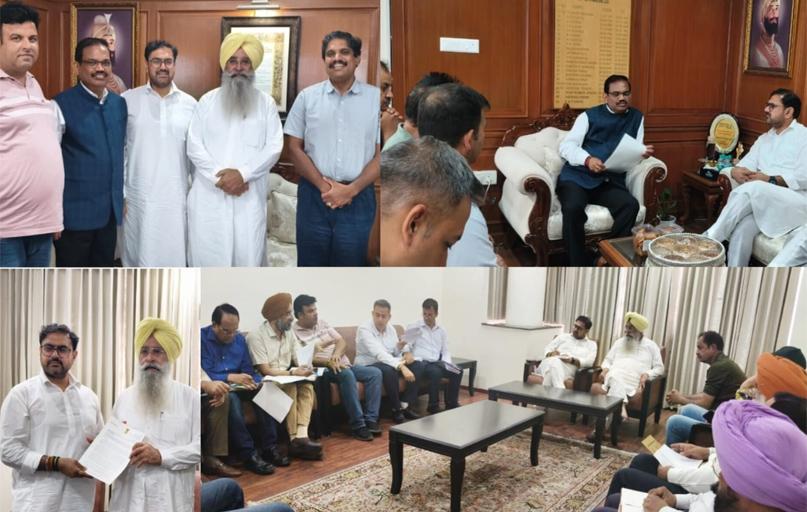 Satish Sharma secures breakthrough on mutton dealers' issues during meetings in Punjab