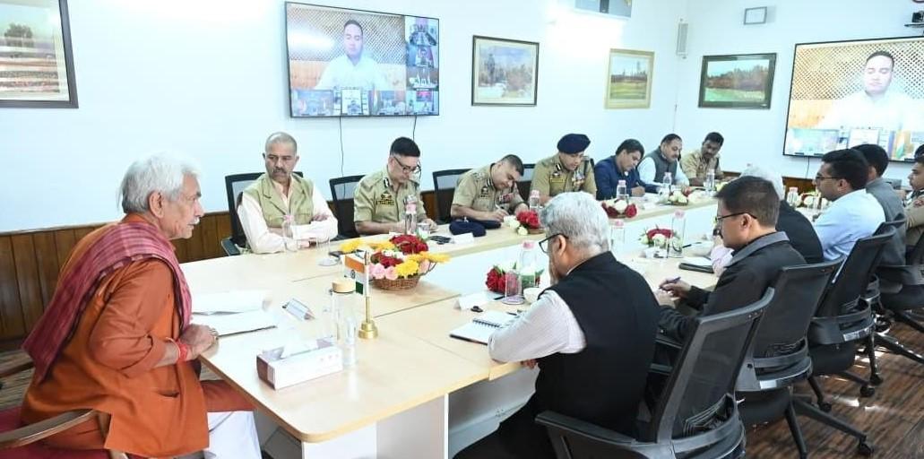 Lieutenant Governor Chairs High-Level Review Meeting on Nasha Mukt J&K Abhiyan