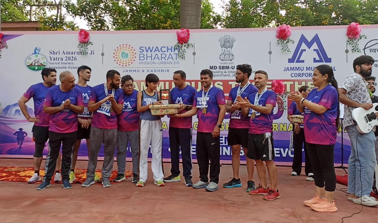 Thousands participate in “Jammu Runs for Unity” Marathon