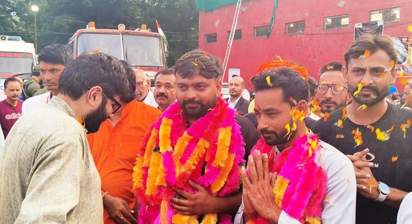 5th batch of Shri Budha Amarnath Ji yatra pilgrims receives grand welcome at Poonch