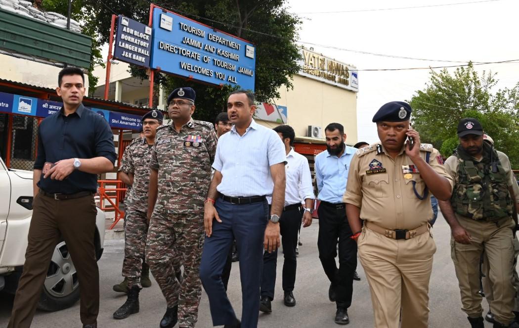 Div Com, IGP Jammu review SANJY 2026 arrangements at Bhagwati Nagar, Tawi Riverfront