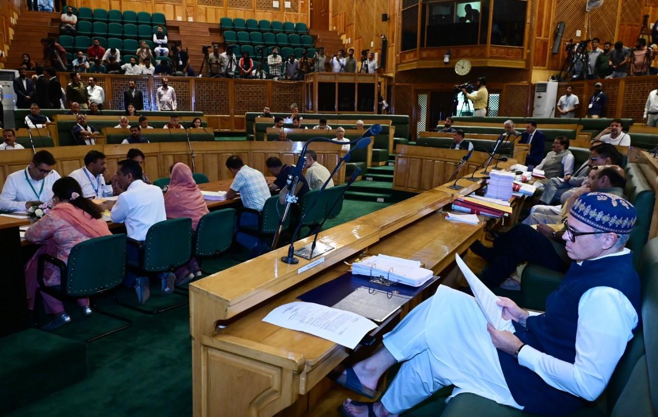 J&K Assembly adjourned till tomorrow amid ruckus