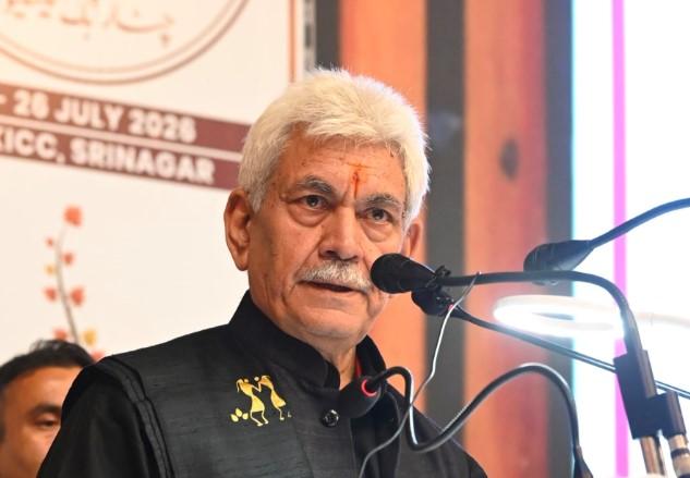 Our goal is to transform Jammu Kashmir into a national hub for knowledge, culture, and creativity: LG Manoj Sinha