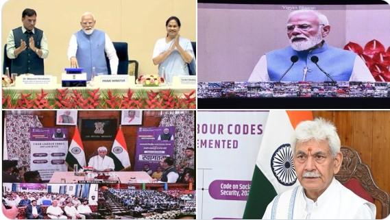 LG Sinha expresses gratitude to PM Modi for giving a new impetus to job creation across the formal sector in J&K