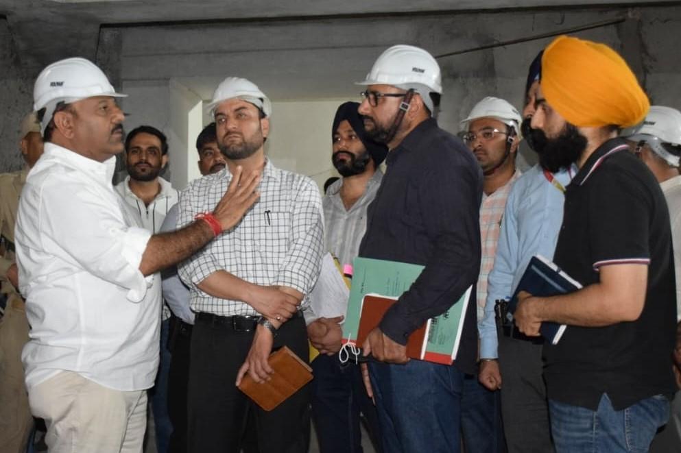 Deputy CM inspects new Legislative Assembly building project in Jammu; emphasizes timely, quality completion