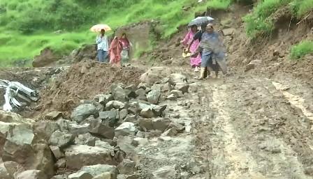 Rajouri Rains: Roads, Homes Damaged as Landslides Cut Off Connectivity