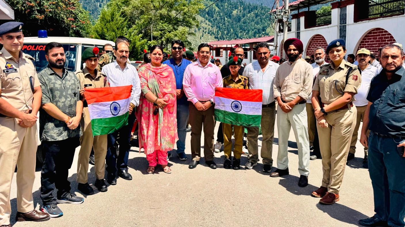 Patriotic fervour grips Jammu region amid launch of Har Ghar Tiranga campaign, Vande Mataram centenary celebration