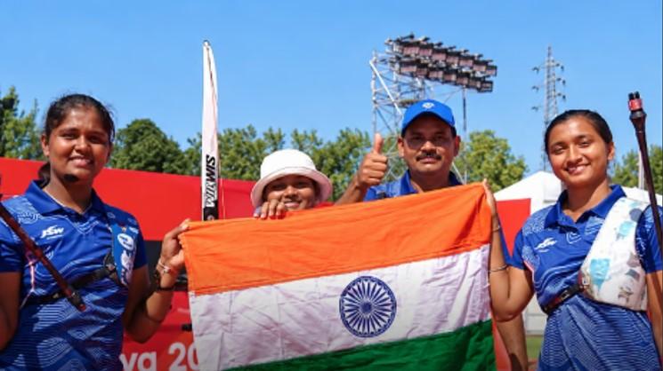 Asian Games 2026: Indian women's recurve archery team stun South Korea to clinch historic gold