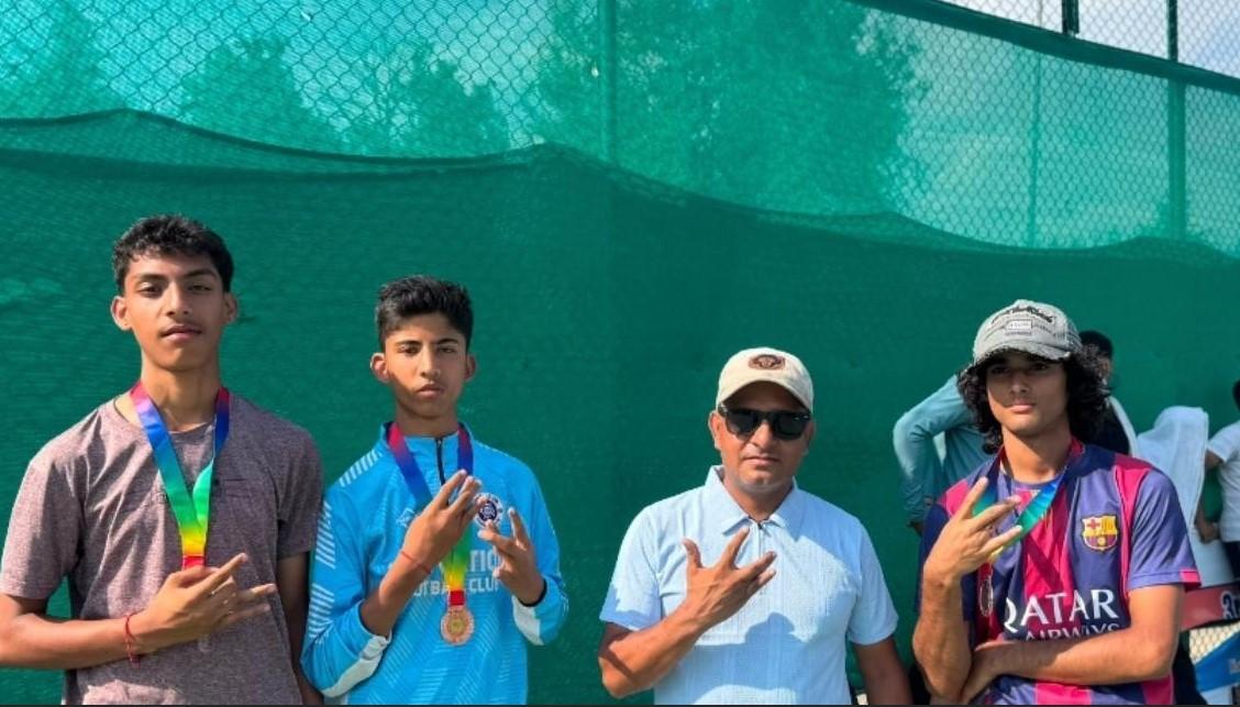Jammu’s young aces clinch Bronze at North Zone Soft Tennis Championship; credit J&K Sports Council, Y&SS, JKASTA support
