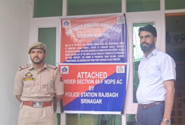 Nasha Mukht Abhiyan: Properties Worth Rs 5 Crore Attached in Srinagar Under NDPS Act