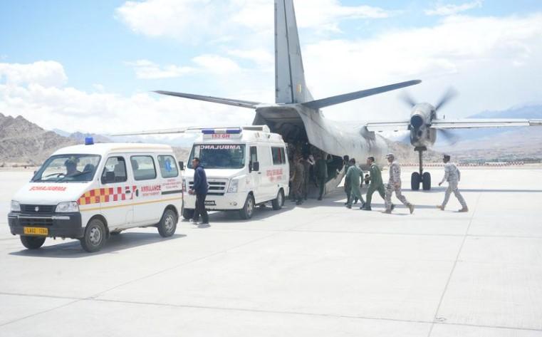 3 Army personnel among 5 critically ill patients airlifted from Ladakh to Chandigarh