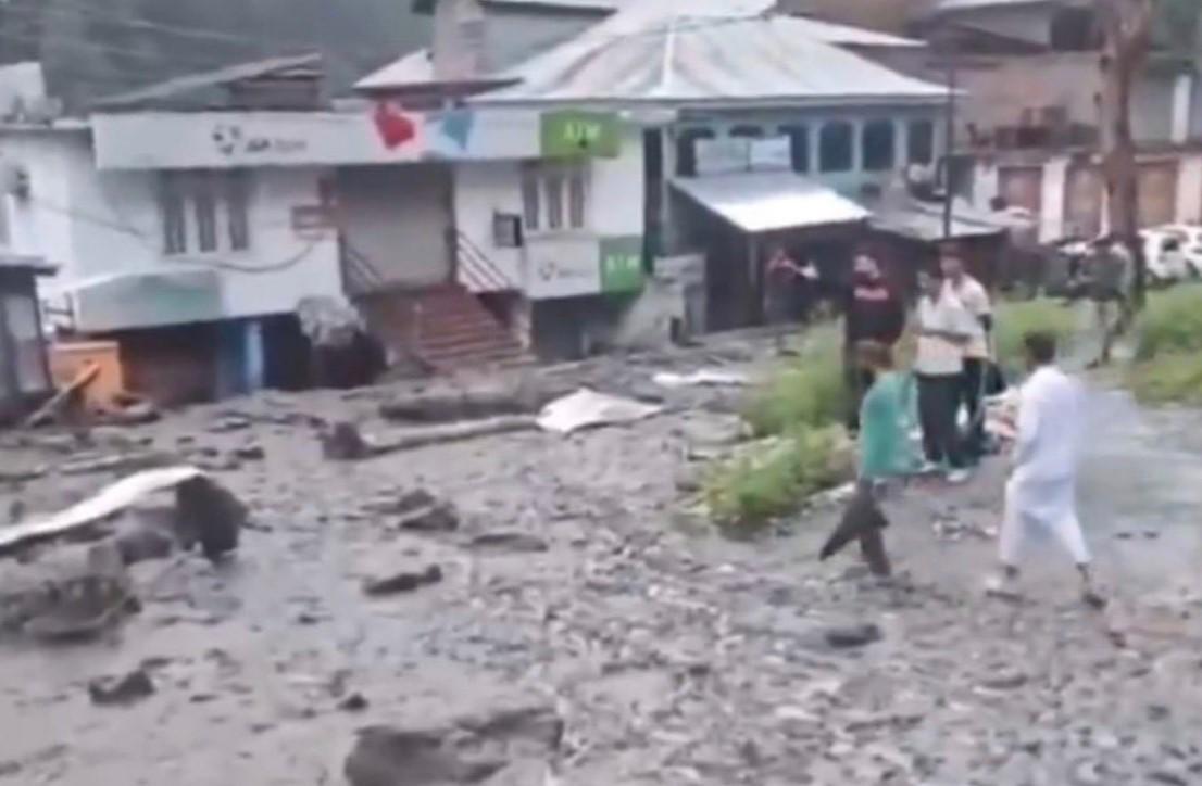 J&K: Cloudburst hits Kishtwar, shops damaged; no loss of life reported
