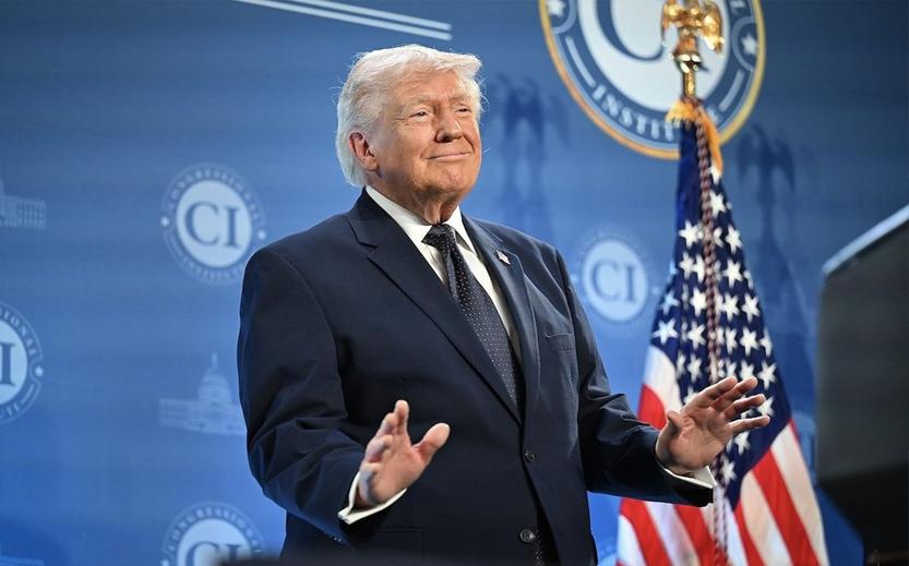"It won't be too long": President Trump on securing Strait of Hormuz