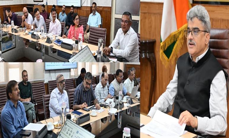 Chief Secy assesses framework of 'Draft J&K EV Policy 2026'