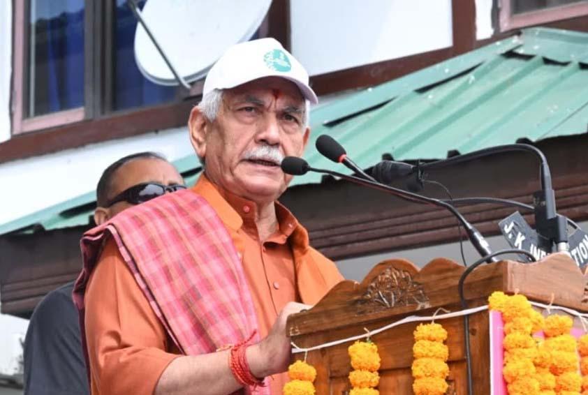 Today, let us pledge that we will not rest until Jammu Kashmir is completely drug-free: LG Sinha
