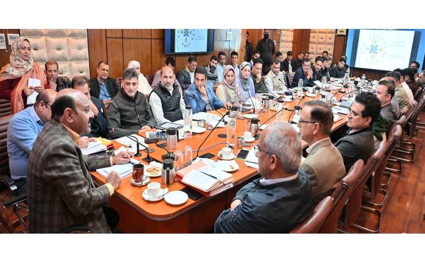 Deputy Chief Minister reviews progress on PWD works; sets deadline for completion of restoration works