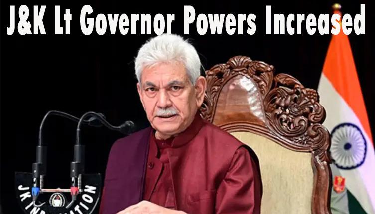 LG Manoj Sinha ko Internet निलंबित करने का mila अधिकार; केंद्र ने बड़ाई #Powers