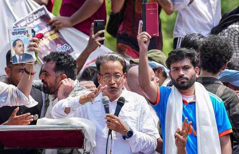 Ladakh leaders defend Sonam Wangchuk's participation in CJP's Delhi protest