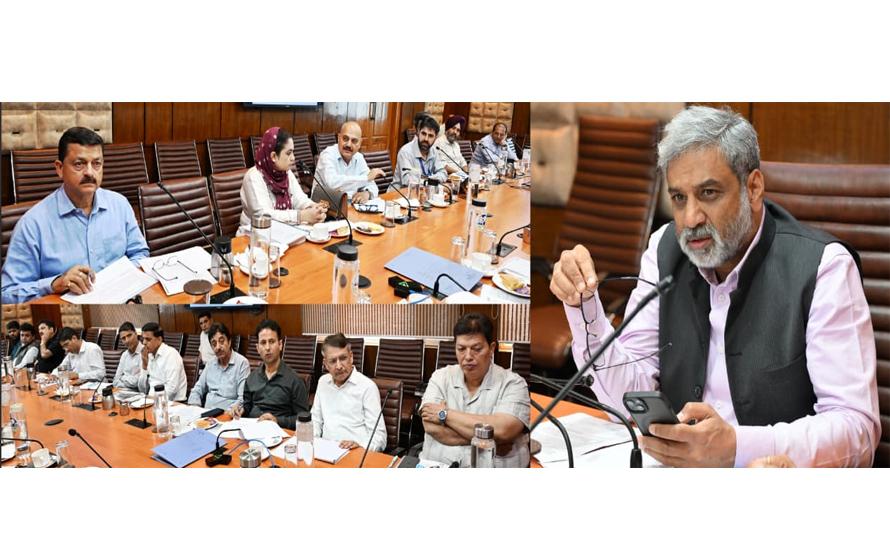 ACS Jal Shakti releases Groundwater Resource Reports; chairs UT level Coordination Committee Meeting