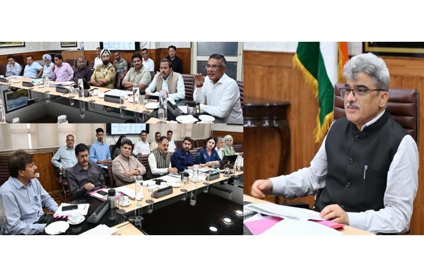 Chief Secy lead SEC approves ₹751.46 Cr disaster recovery projects for J&K