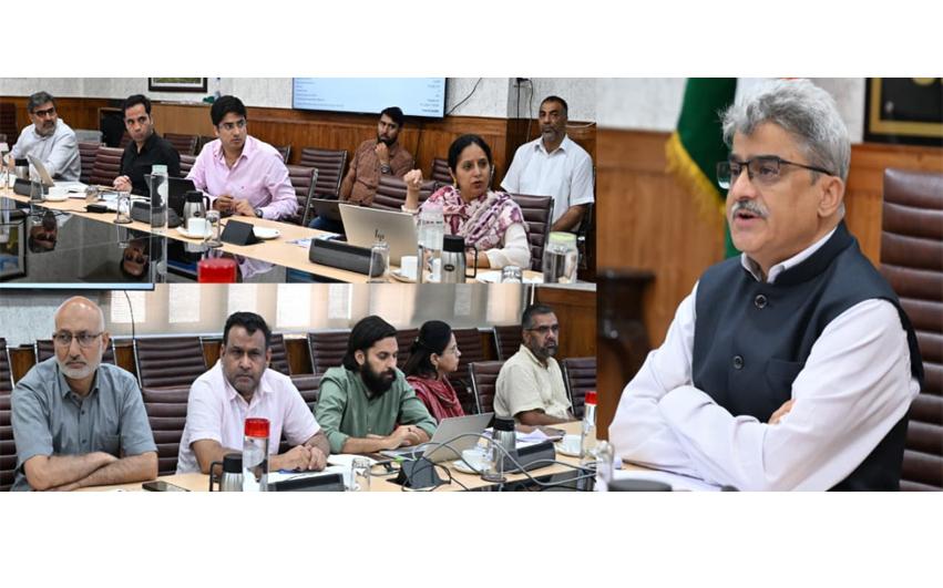 Chief Secretary assesses Infra projects to be taken-up under Urban Challenge Fund
