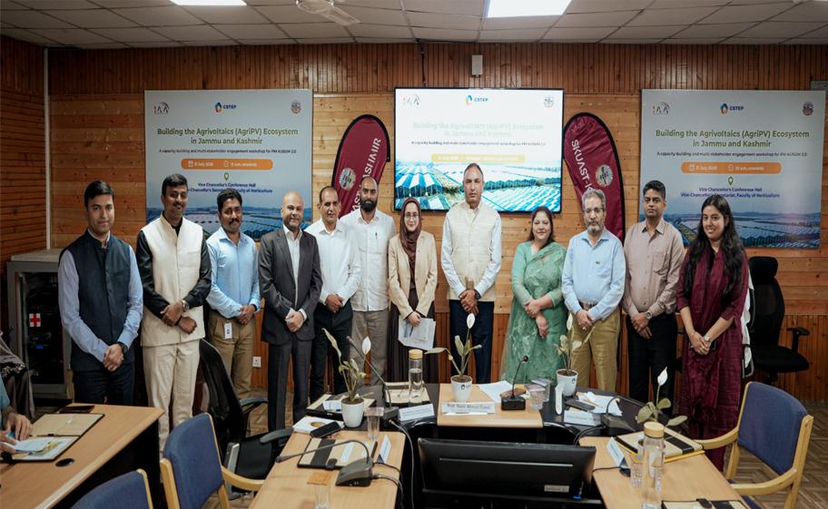 SKUAST-K to set up J&K's first 50-kW Agrivoltaics Research Pilot at Shalimar Campus