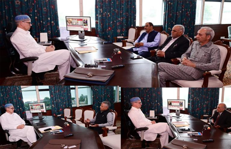 Several MLAs call on CM Omar Abdullah, raise constituency issues