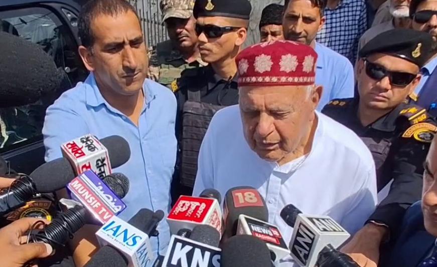 Elected govt not involved in Sidhra demolitions: Farooq Abdullah