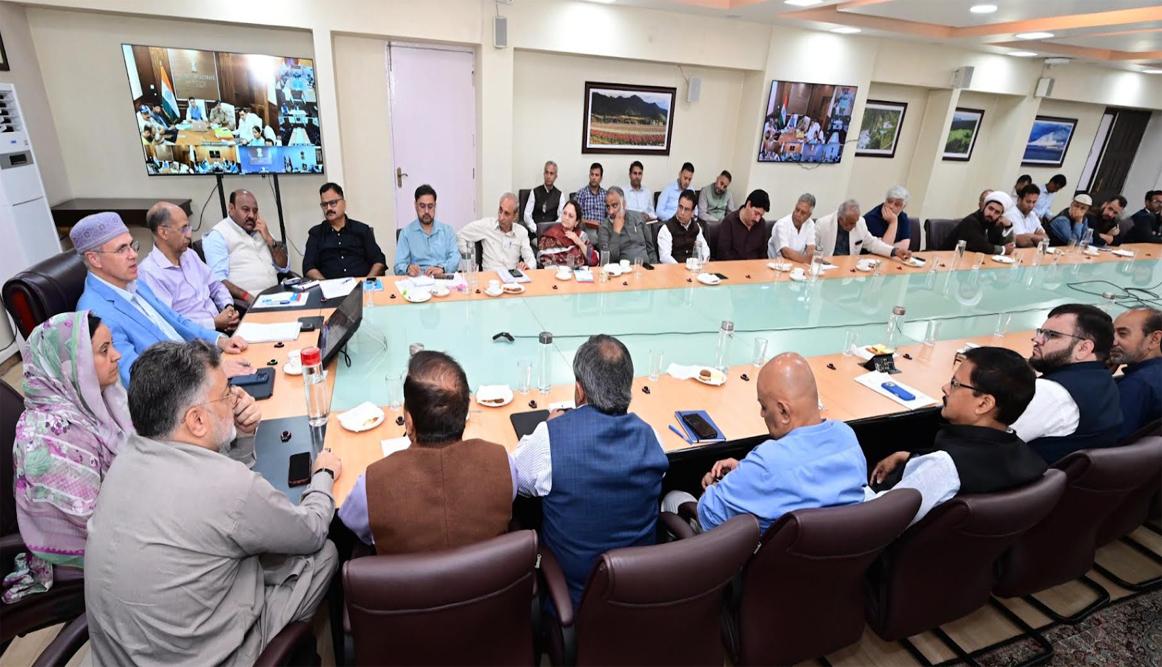 CM Omar Abdullah chairs high-level meeting to review Muharram-2026 arrangements across J&K