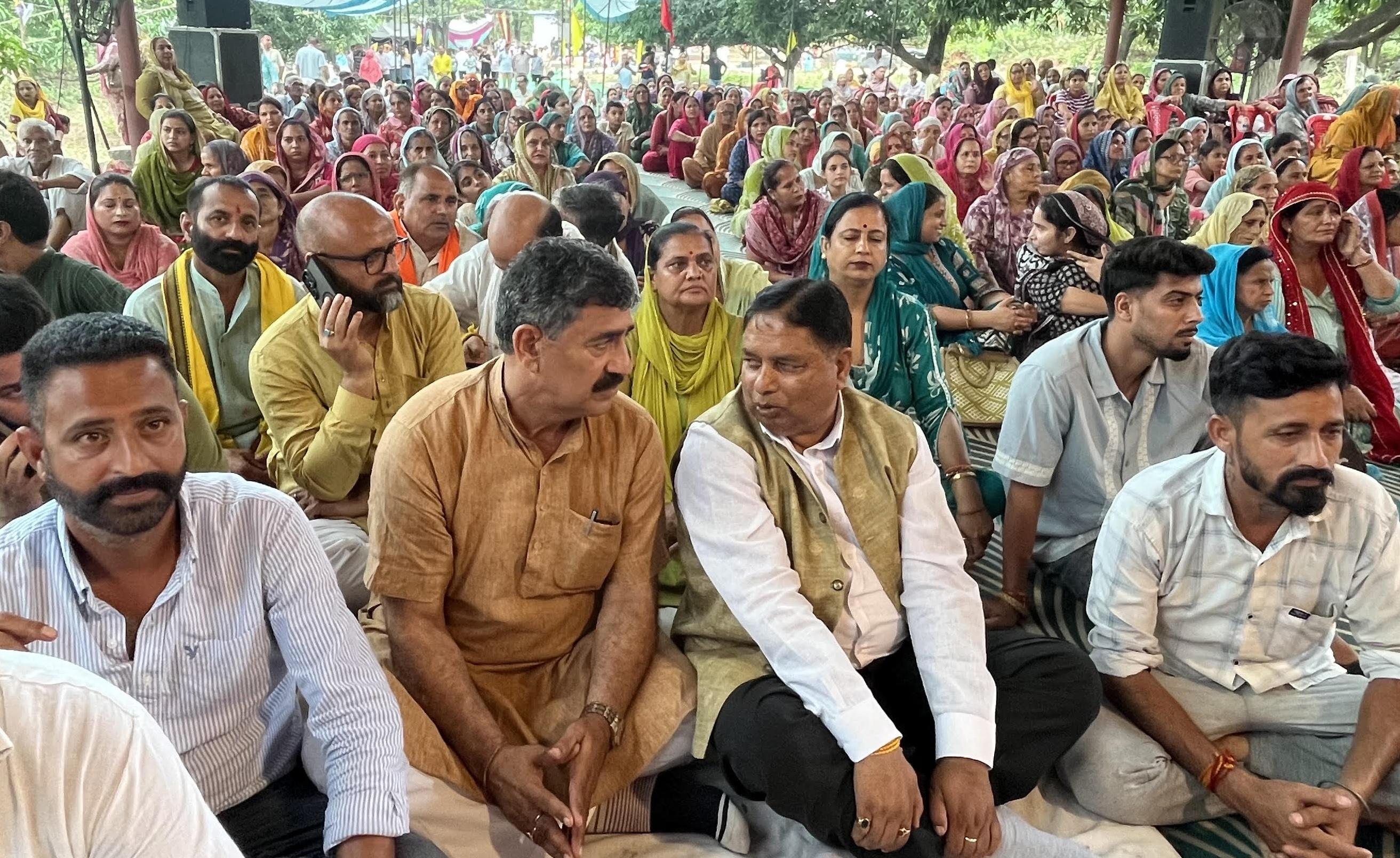 Jugal Kishore ,Sat CA Attends Seri Sammelan, Promotes Values and Environmental Protection