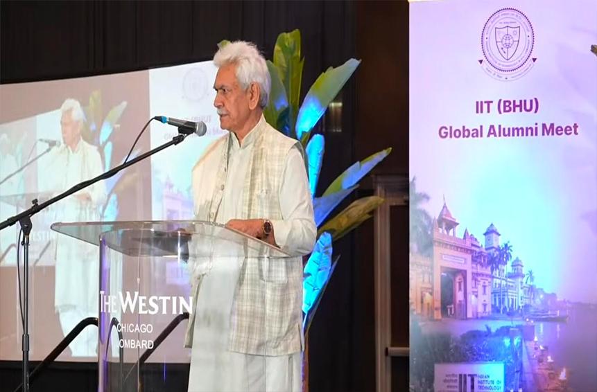 Under the visionary leadership of Hon'ble PM Modi, India is building its own place in the world and preparing to lead it: LG Sinha