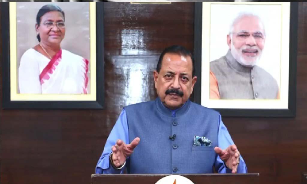 Efforts underway to predict cloudbursts early Jitendra Singh in Jammu