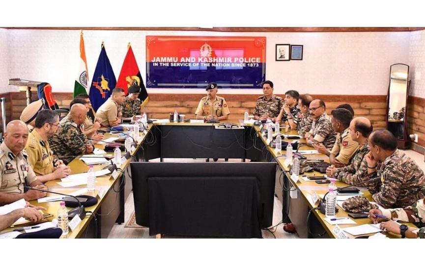 DGP reviews security arrangements for Eid-Ul-Adha & Shri Amarnath Ji Yatra-2026