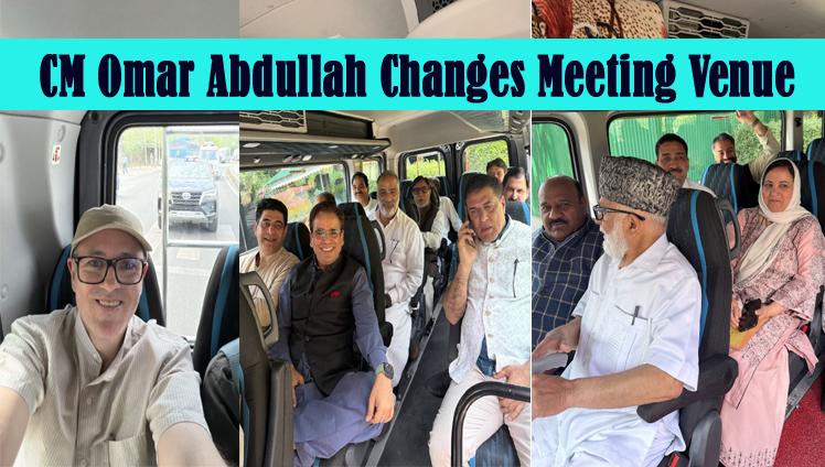 CM Omar Abdullah Shifts Key Meeting Venue, Leaders Moved to Dachigam