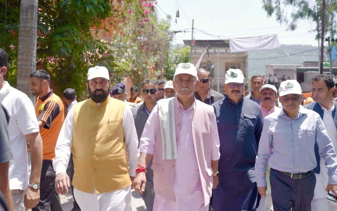 Lieutenant Governor Joins 'Drug-Free J&K' Campaign and Padyatra in Poonch