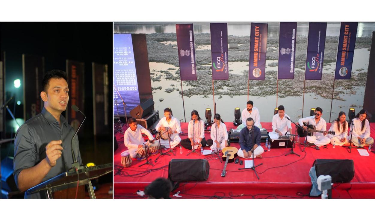 'Jammu Yuva' unites over 300 youth at Tawi Riverfront in drive for drug-free future