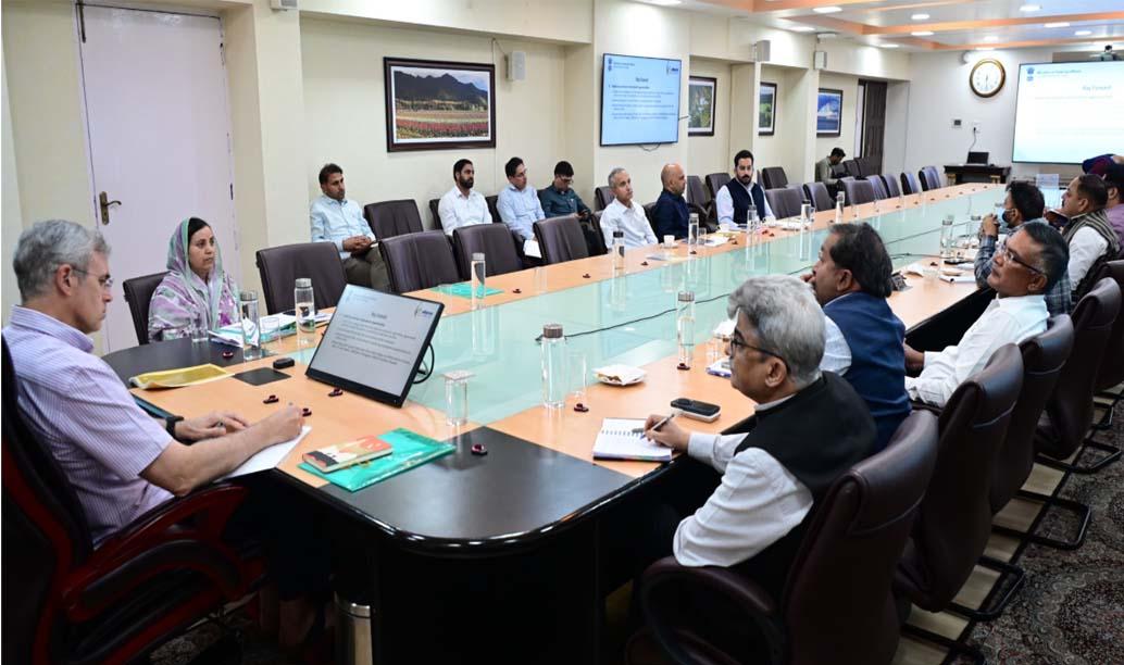CM reviews roadmap for revival of J&K Overseas Employment Corporation, calls for globally skilled workforce