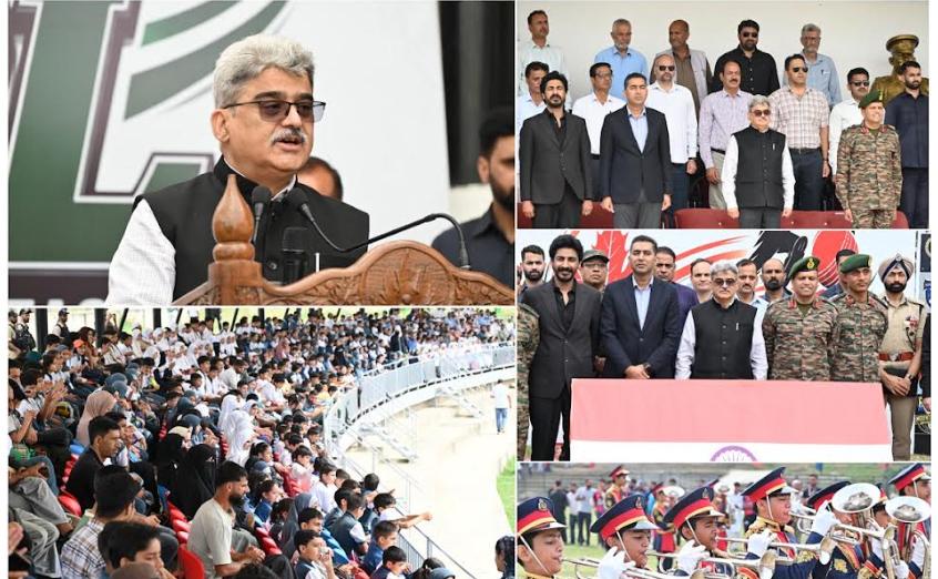 Chief Secretary inaugurates knockout phase; says tourney brings together youth from Jammu, Kashmir, Ladakh