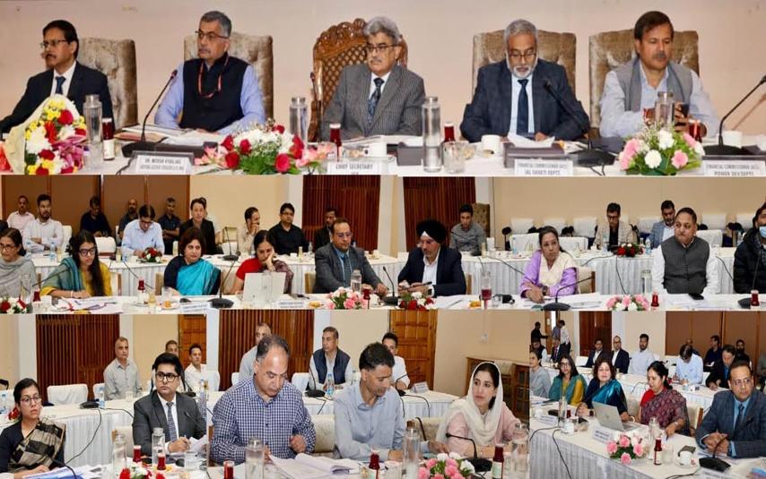 CS, Additional Secretary MHA review implementation of CSS, progress on ongoing developmental projects across J&K