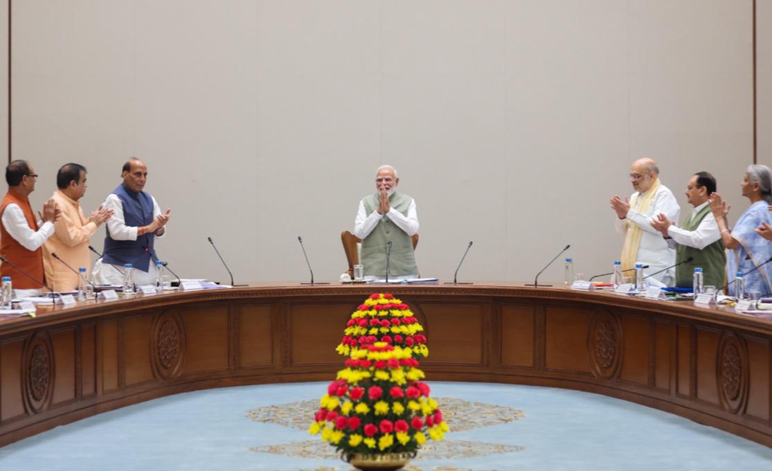 Union Cabinet Applauds PM Modi On Becoming Longest Serving Elected Prime Minister